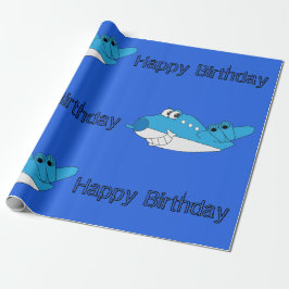 Billy Blue Cadeaupapier