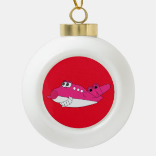 Billy Blue Kerstmis Collectie Daisy! Keramische Bal Ornament
