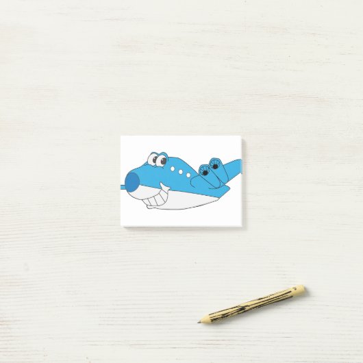 Billy Blue Post-it® Notes (Op bureau)