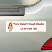 Billy Bob Gene Pool Bumpersticker (Op auto)