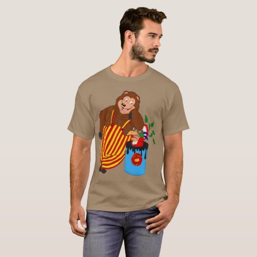 Billy Bob Rock-Afire Tshirt (Voorkant volledig)