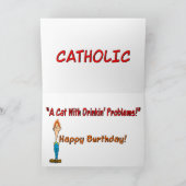 Billy Bob's Woord voor de Dag - Verjaardag Kaart (Binnen)