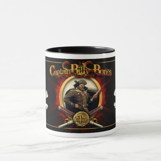Billy Botten Pirate Coffee Mok (Midden)