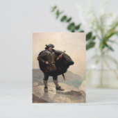 Billy Botten, Treasure Island, door N.C. Wyeth Feestdagenkaart (Staand voorkant)