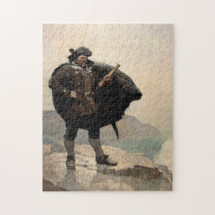 Billy Botten, Treasure Island, door N.C. Wyeth Legpuzzel