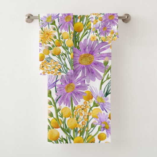 Billy Buttonnen en Daisy Bloemen Bad Handdoek (Insitu)