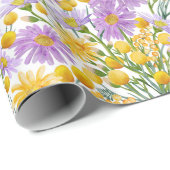 Billy Buttonnen en Daisy Bloemen Cadeaupapier (Rol Hoek)