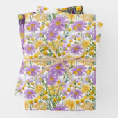 Billy Buttonnen en Daisy Bloemen Inpakpapier Vel (In situ)