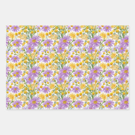 Billy Buttonnen en Daisy Bloemen Inpakpapier Vel