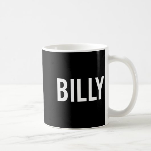 Billy - Cool New Funny Name Fan Gift Tee  Koffiemok (Rechts)