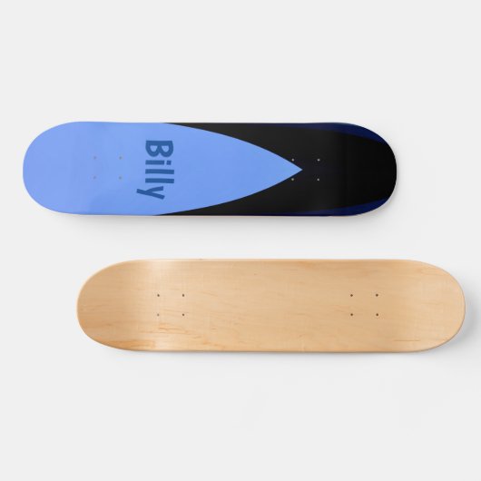 BILLY ~ Cool Skateboard: geweldig cadeau Persoonlijk Skateboard (Horizontaal)