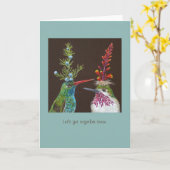 Billy en Bud card Kaart (Gele Bloem)