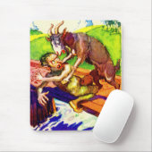 billy geitenkorf en trol muismat (Met muis)