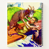 billy geitenkorf en trol notitieboek (Achterkant)