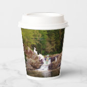 Billy GoaPaper-cups: 8oz-papierbekertje, deksel: g Papieren Bekers (Voorkant)