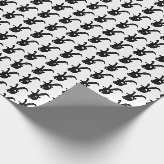 Billy Goat Aardappel Print Cadeaupapier (Hoek)