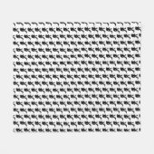 Billy Goat Aardappel Print Fleece Deken (Voorkant (Horizontaal))