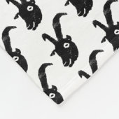 Billy Goat Aardappel Print Fleece Deken (Hoek)