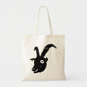 Billy Goat Aardappel Print Tote Bag