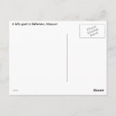 Billy Goat Briefkaart (Achterkant)