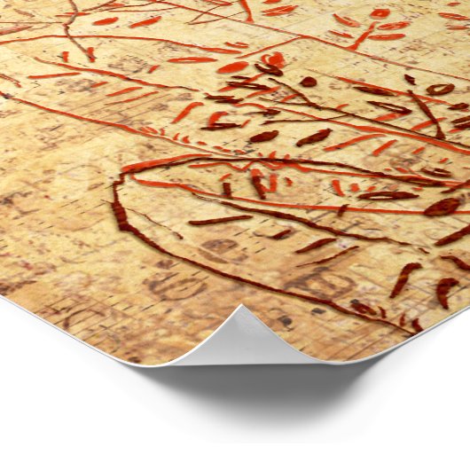 Billy Goat & Butterflies Poster (Hoek)