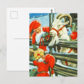 "Billy Goat Helper" van Jenny Nystrom Briefkaart (Voorkant / Achterkant)