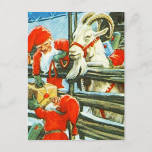 "Billy Goat Helper" van Jenny Nystrom Briefkaart
