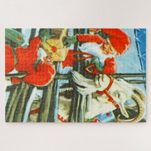 "Billy Goat Helper" van Jenny Nystrom Legpuzzel (Horizontaal)