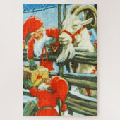 "Billy Goat Helper" van Jenny Nystrom Legpuzzel (Verticaal)