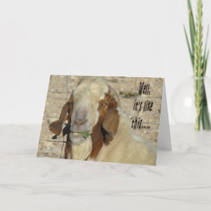 Billy Goat Kaart - voor elke gelegenheid