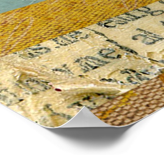 Billy Goat & Owl Art Poster (Hoek)