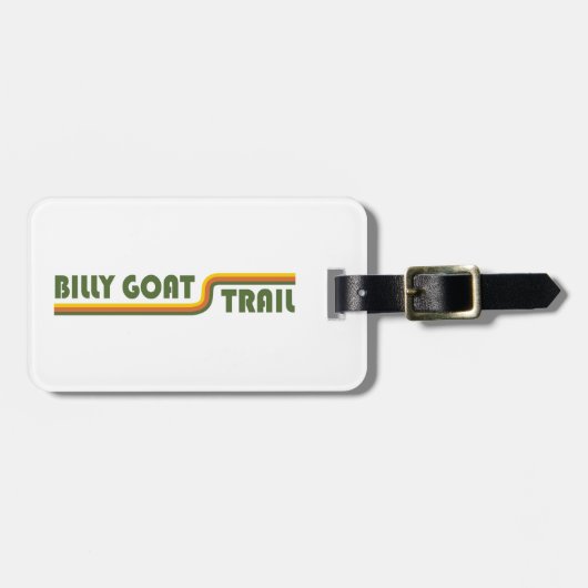 Billy Goat Trail Maryland Bagagelabel (Voorkant horizontaal)