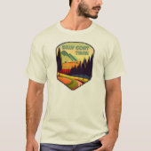 Billy Goat Trail Maryland Kleuren T-shirt (Voorkant)