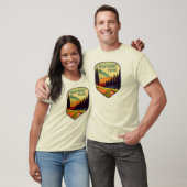 Billy Goat Trail Maryland Kleuren T-shirt (Unisex)