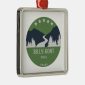Billy Goat Trail Maryland Metalen Ornament (Rechts)