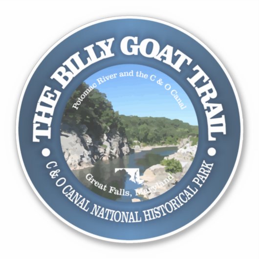 Billy Goat Trail Sticker (Voorkant)