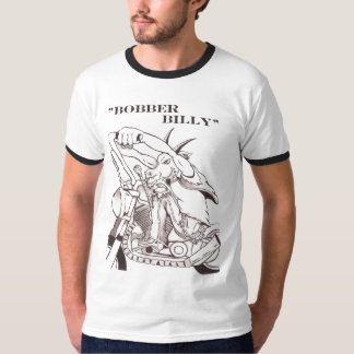 Billy Gray en zwart T-shirt
