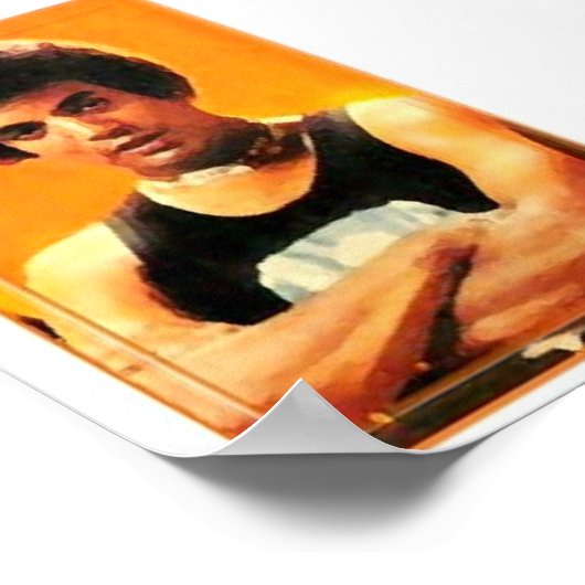 Billy Griffin "RETRO ART" Canvas schilderen Poster (Hoek)