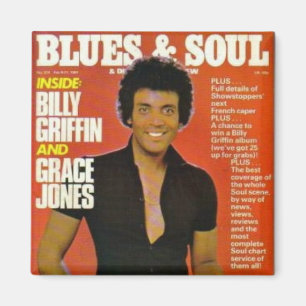 Billy Griffin "RETRO ART" Magazine Magnet