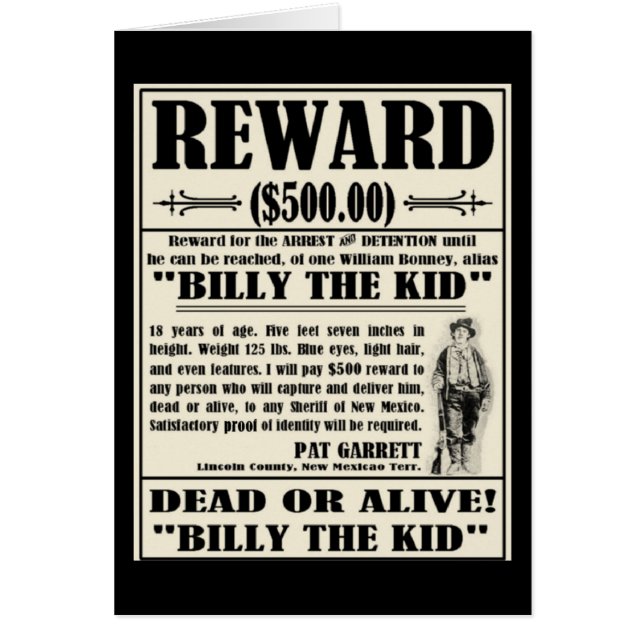 Billy het Kind Gezocht Poster (Voorkant)