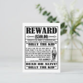  Billy het Kind Gezocht Poster Briefkaart (Staand voorkant)
