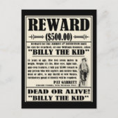 Billy het Kind Gezocht Poster Briefkaart (Voorkant)