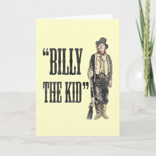  Billy het Kind Kaart (Voorkant)