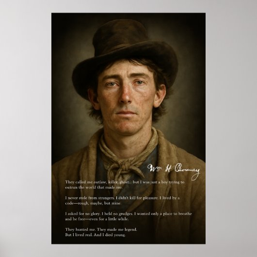 Billy het Kind - Laatste Testament Poster (Voorkant)