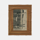 Billy het Kind 🤠 Nieuwe Bewijsfoto Fleece Deken (Voorkant)