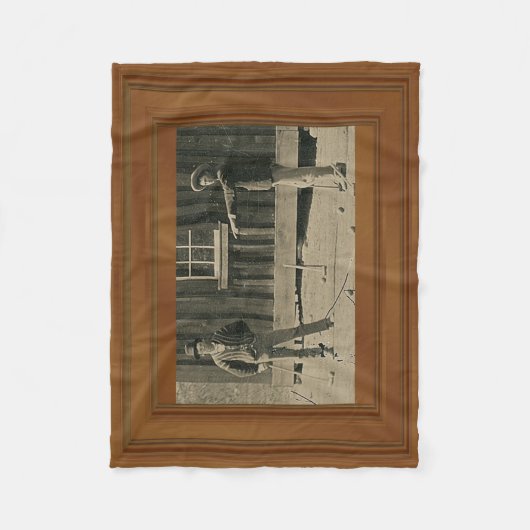 Billy het Kind 🤠 Nieuwe Bewijsfoto Fleece Deken (Voorkant)