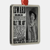 Billy Het Kind wilde dood of levende geschenken en Metalen Ornament (Rechts)