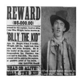 Billy Het Kind wilde dood of levende geschenken en Tegeltje (Voorkant)