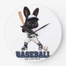 Billy het Konijn Honkbal Moppige Sport Konijn