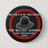Billy Jack voor President Button (Voorkant)